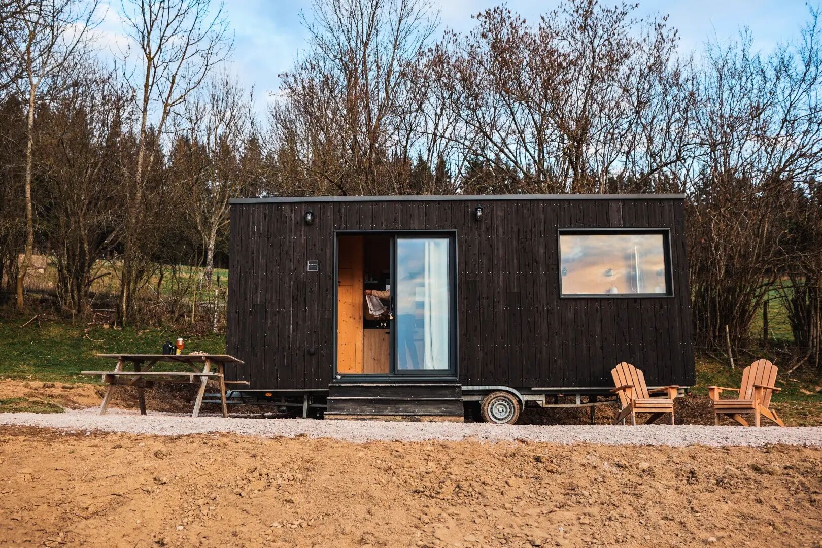 Pea - Parcel Tiny House in Saint Just en Chevalet, Frankrijk | Zoover