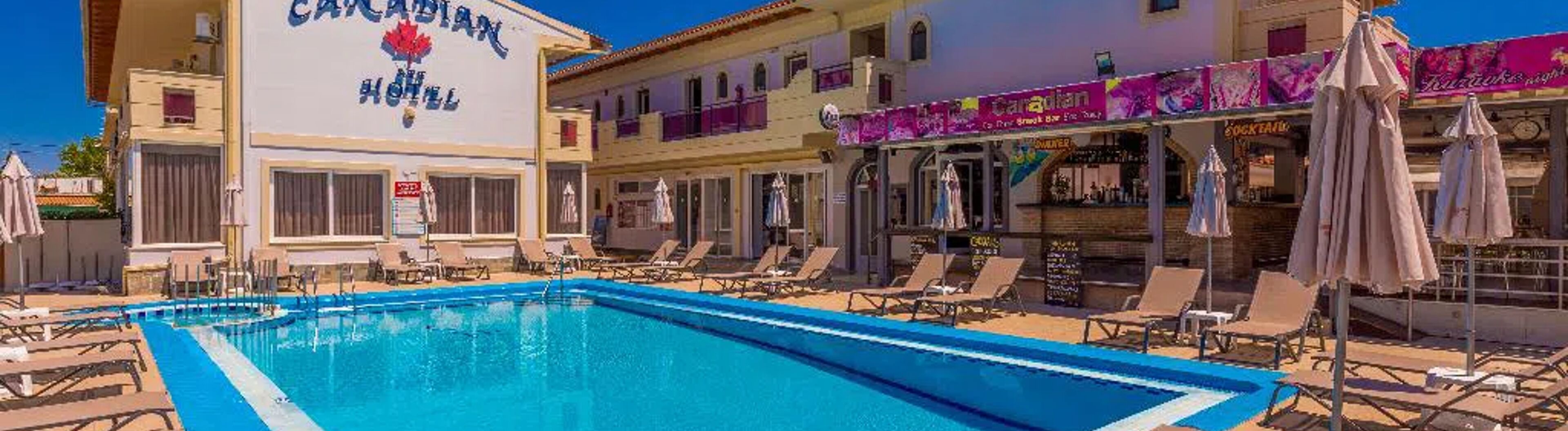 Canadian Hotel in Laganas Griekenland Zoover
