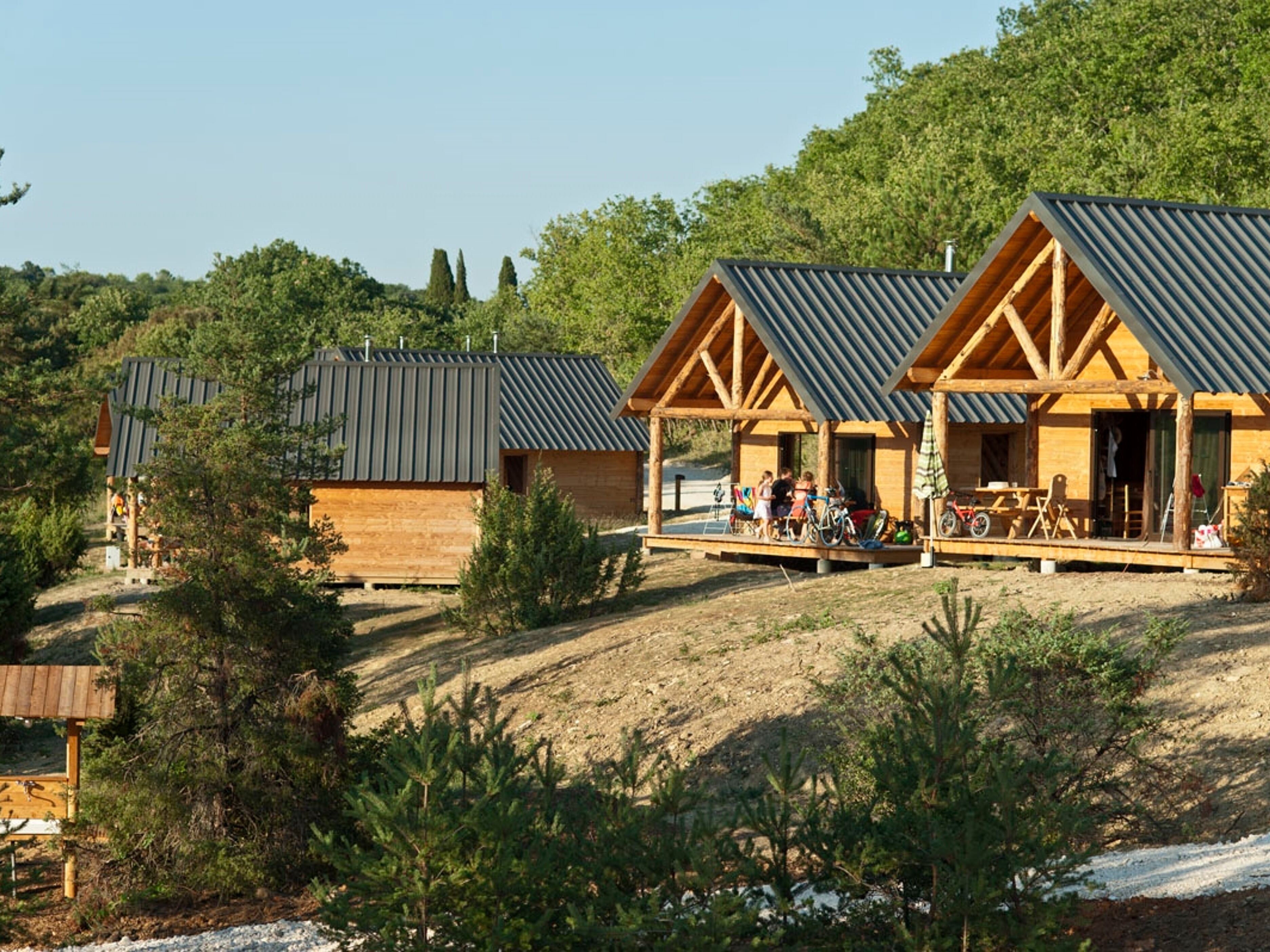 Village Huttopia Sud Ardèche